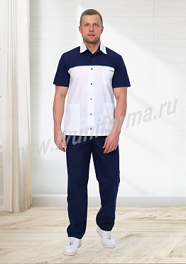 Костюм медицинский мужской арт. М-02-89-ТС