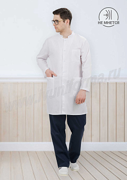 Халат медицинский мужской арт. М-20-74-ГАБ