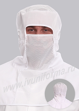 Балаклава пищевик мужская арт. ГУ-12-204-ТС (ХАССП)